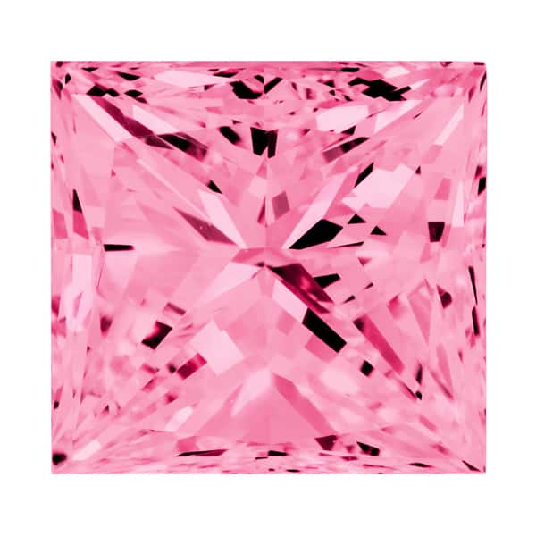 1 1/4 Carat Princess Pink Diamond EGL Certified