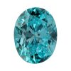 1 Carat Oval Blue Diamond