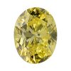 1 Carat Oval Yellow Diamond VVS2 GIA Certified