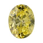 Oval Yellow Diamond