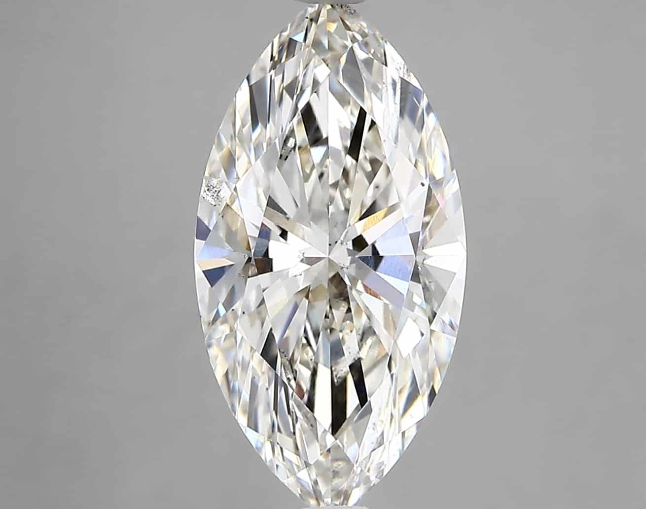 Lab Grown 3.35 Carat Diamond IGI Certified si1 clarity and H color