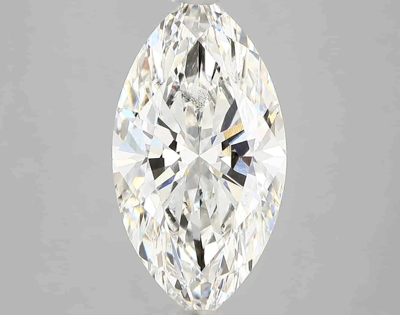 Lab Grown 3.38 Carat Diamond IGI Certified si1 clarity and H color