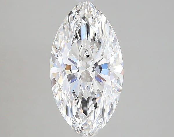 Lab Grown 3.39 Carat Diamond IGI Certified si1 clarity and F color