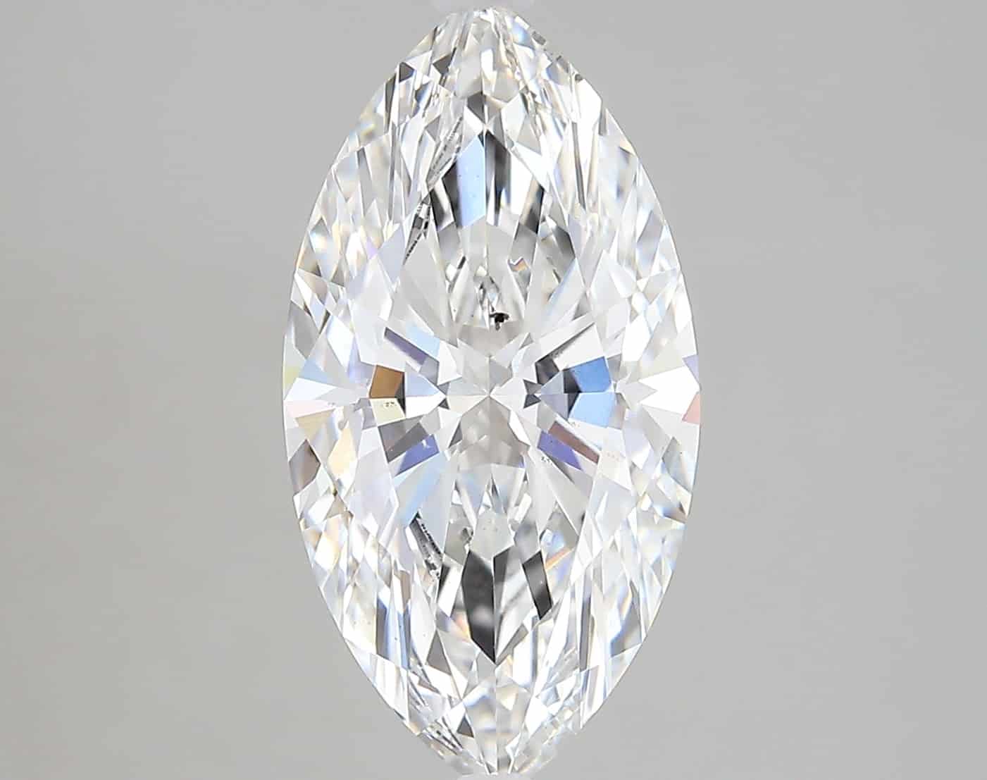 Lab Grown 3.39 Carat Diamond IGI Certified si1 clarity and F color