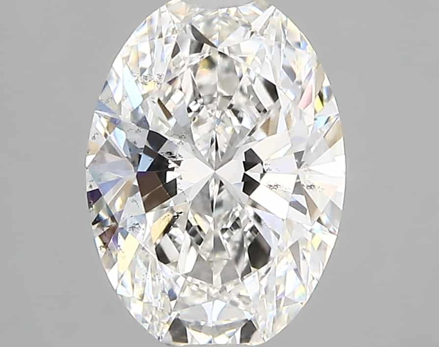 Lab Grown 2.01 Carat Diamond IGI Certified si1 clarity and F color