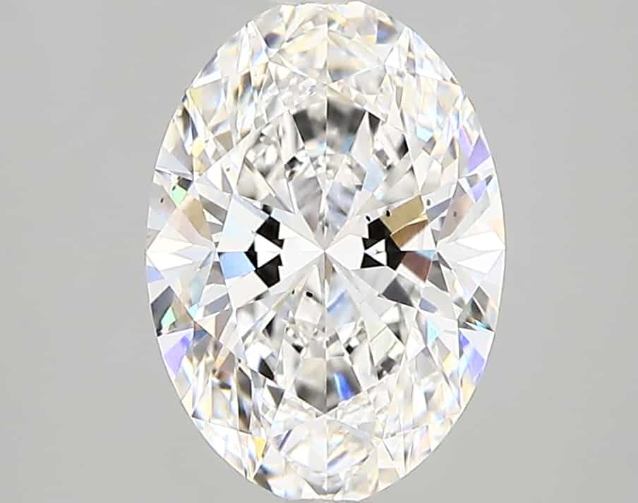 Lab Grown 2.09 Carat Diamond IGI Certified si1 clarity and F color