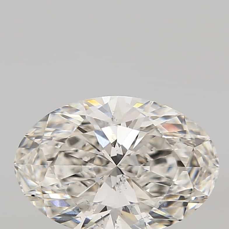 Lab Grown 2.1 Carat Diamond IGI Certified si1 clarity and G color