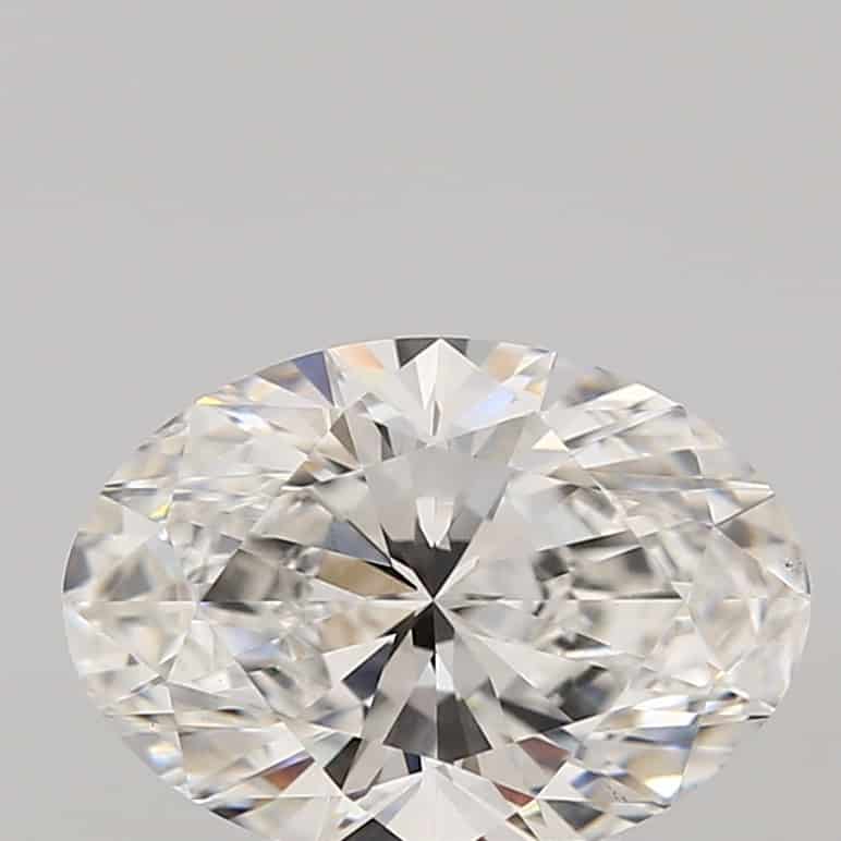 Lab Grown 2.11 Carat Diamond IGI Certified si1 clarity and F color
