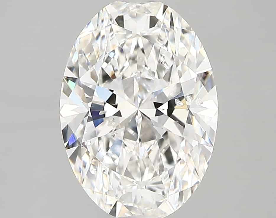 Lab Grown 2.35 Carat Diamond IGI Certified si1 clarity and F color
