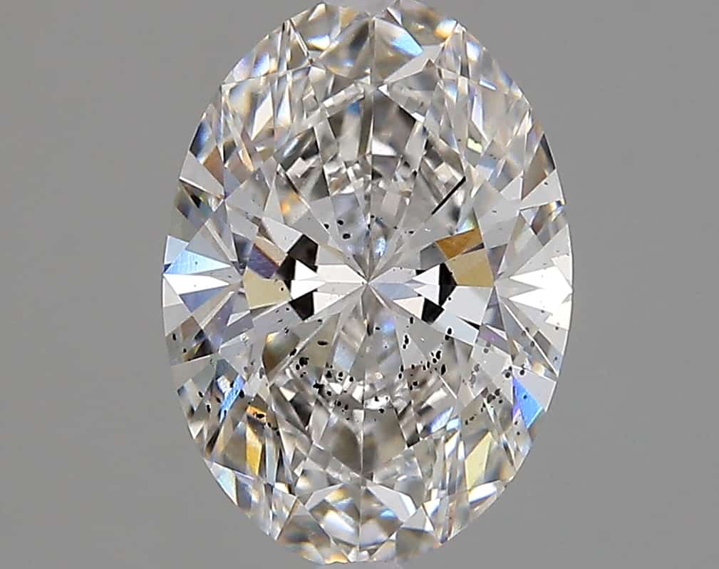 Lab Grown 2.39 Carat Diamond IGI Certified si2 clarity and H color