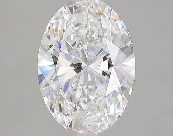 Lab Grown 2.4 Carat Diamond IGI Certified si1 clarity and F color