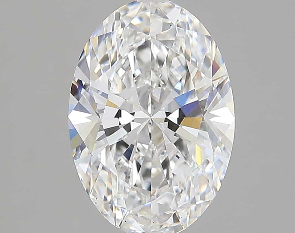 Lab Grown 2.46 Carat Diamond IGI Certified vs1 clarity and F color
