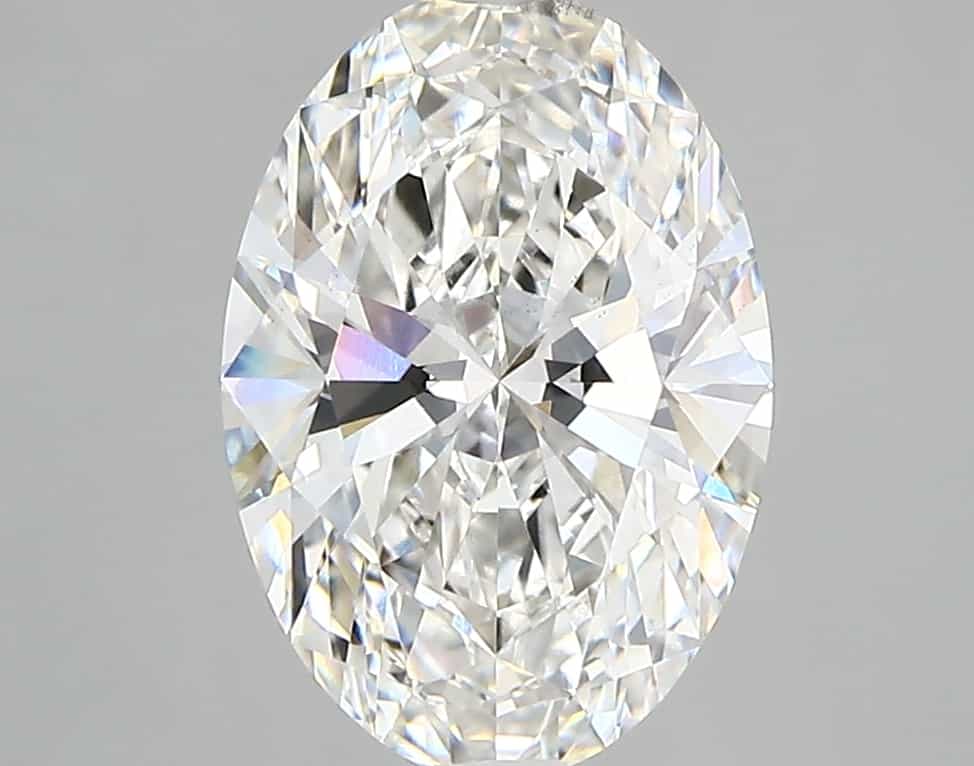 Lab Grown 2.52 Carat Diamond IGI Certified si1 clarity and G color
