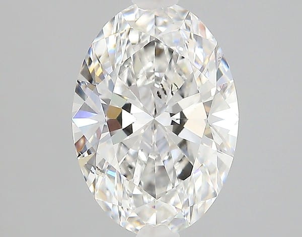 Lab Grown 2.57 Carat Diamond IGI Certified si1 clarity and F color