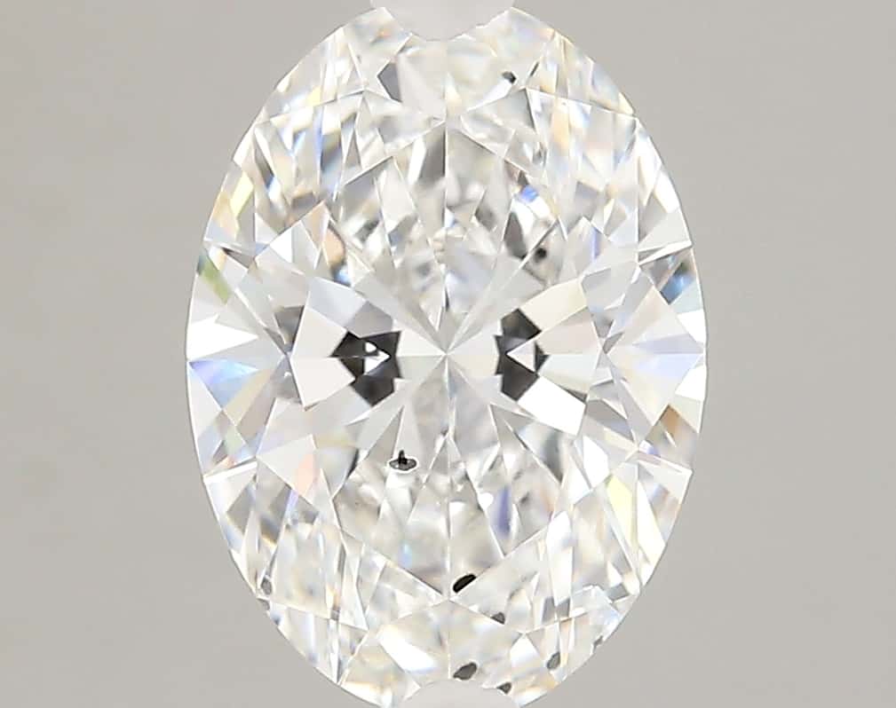 Lab Grown 2.58 Carat Diamond IGI Certified si1 clarity and F color