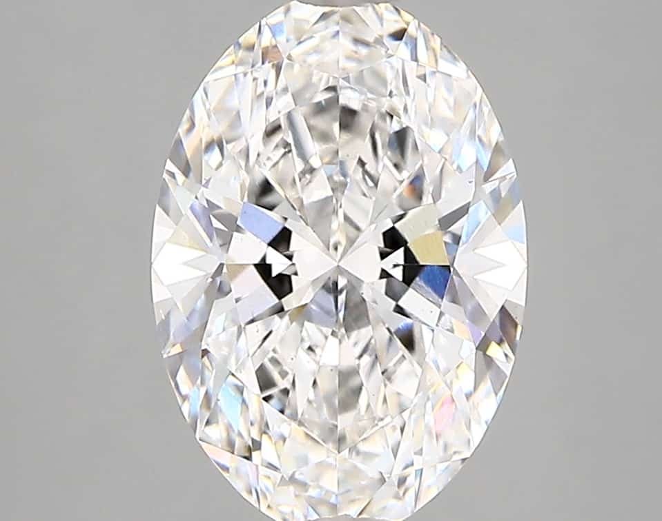 Lab Grown 2.58 Carat Diamond IGI Certified vs1 clarity and F color