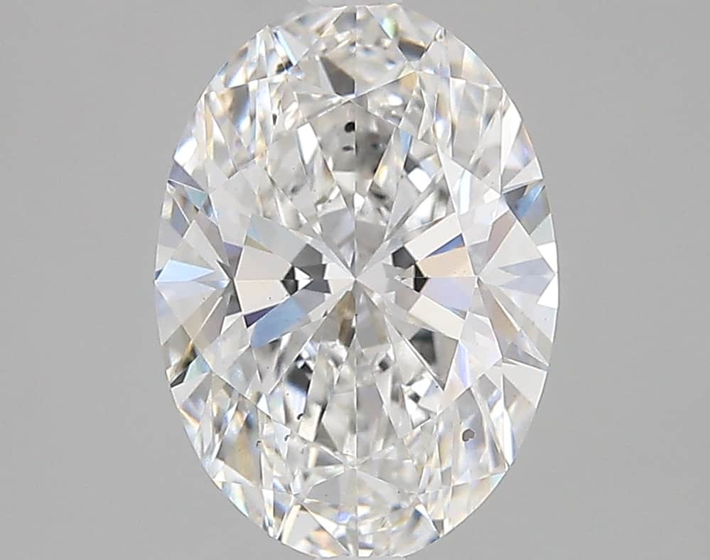 Lab Grown 2.85 Carat Diamond IGI Certified si1 clarity and F color