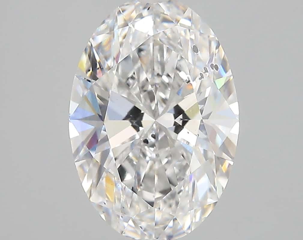 Lab Grown 3.01 Carat Diamond IGI Certified si2 clarity and F color