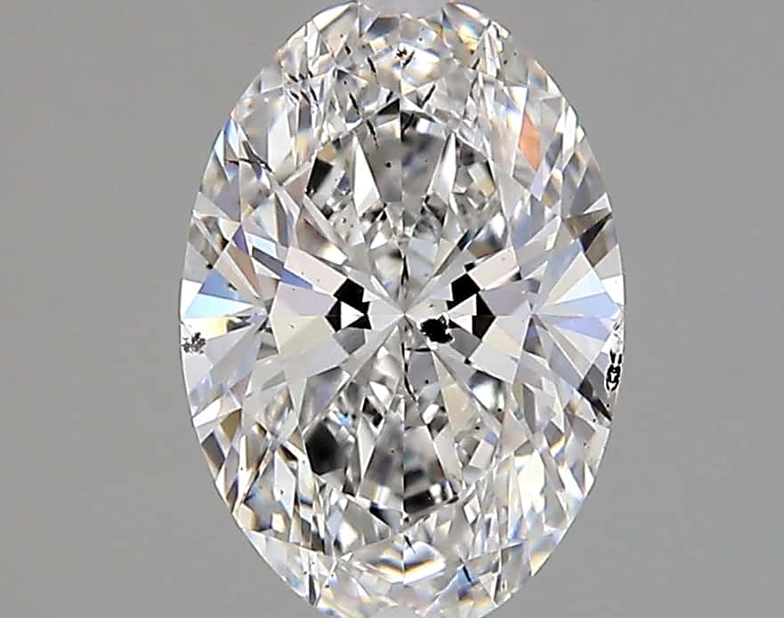 Lab Grown 1.67 Carat Diamond IGI Certified si2 clarity and F color