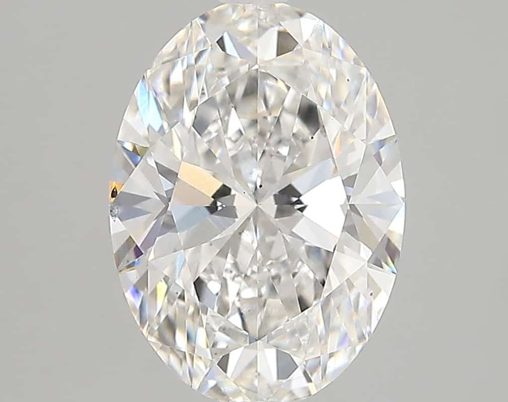 Lab Grown 3.04 Carat Diamond IGI Certified si1 clarity and F color
