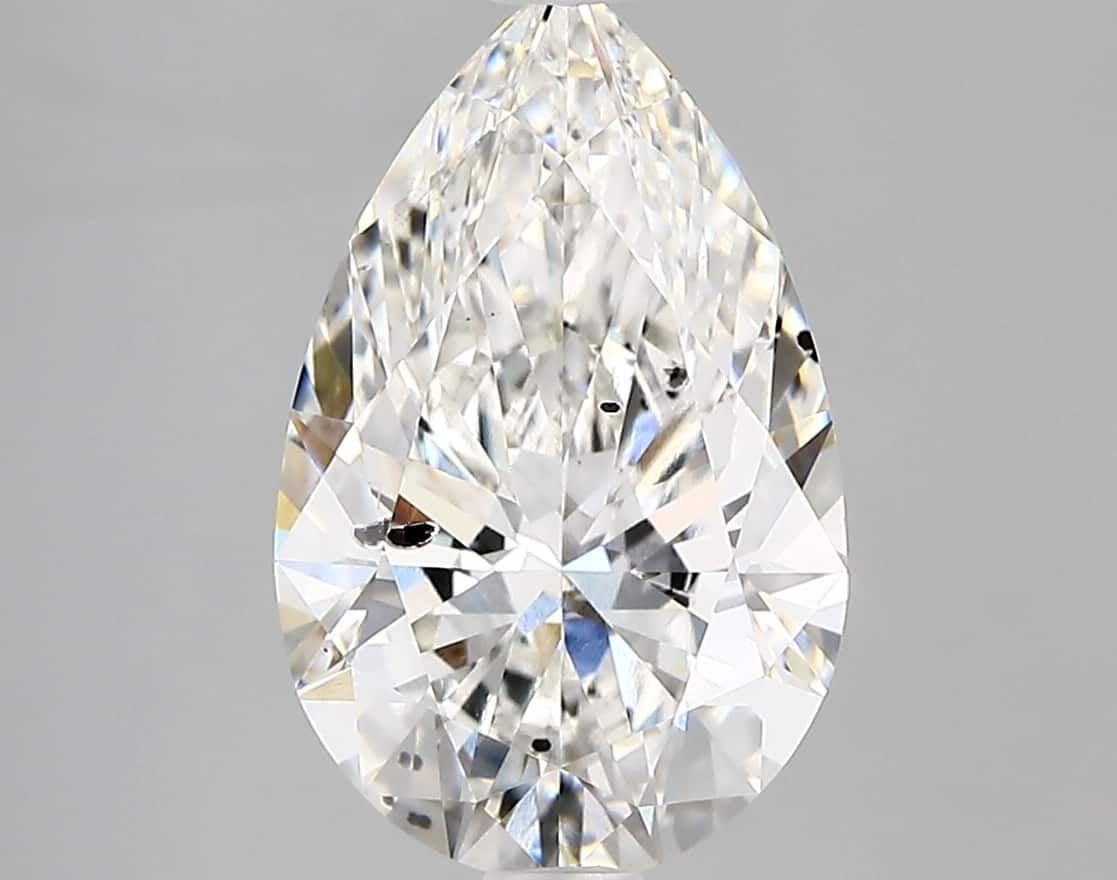 Lab Grown 3.1 Carat Diamond IGI Certified si2 clarity and F color