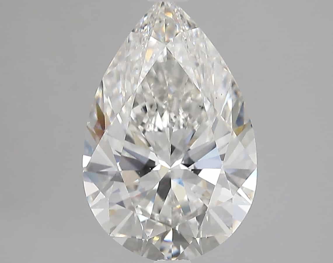 Lab Grown 3.28 Carat Diamond IGI Certified vs2 clarity and H color