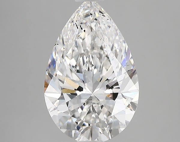 Lab Grown 3.3 Carat Diamond IGI Certified si2 clarity and F color