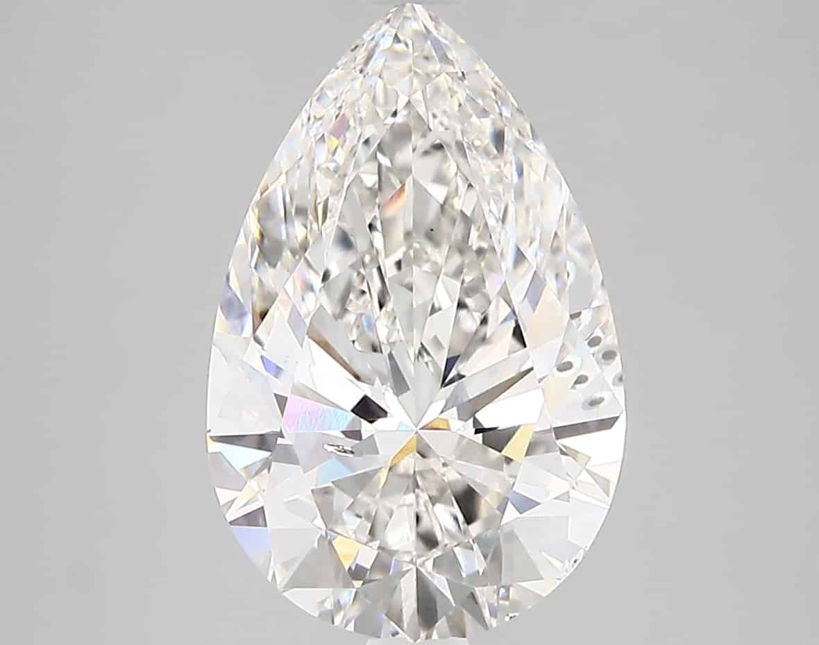 Lab Grown 3.52 Carat Diamond IGI Certified si1 clarity and G color