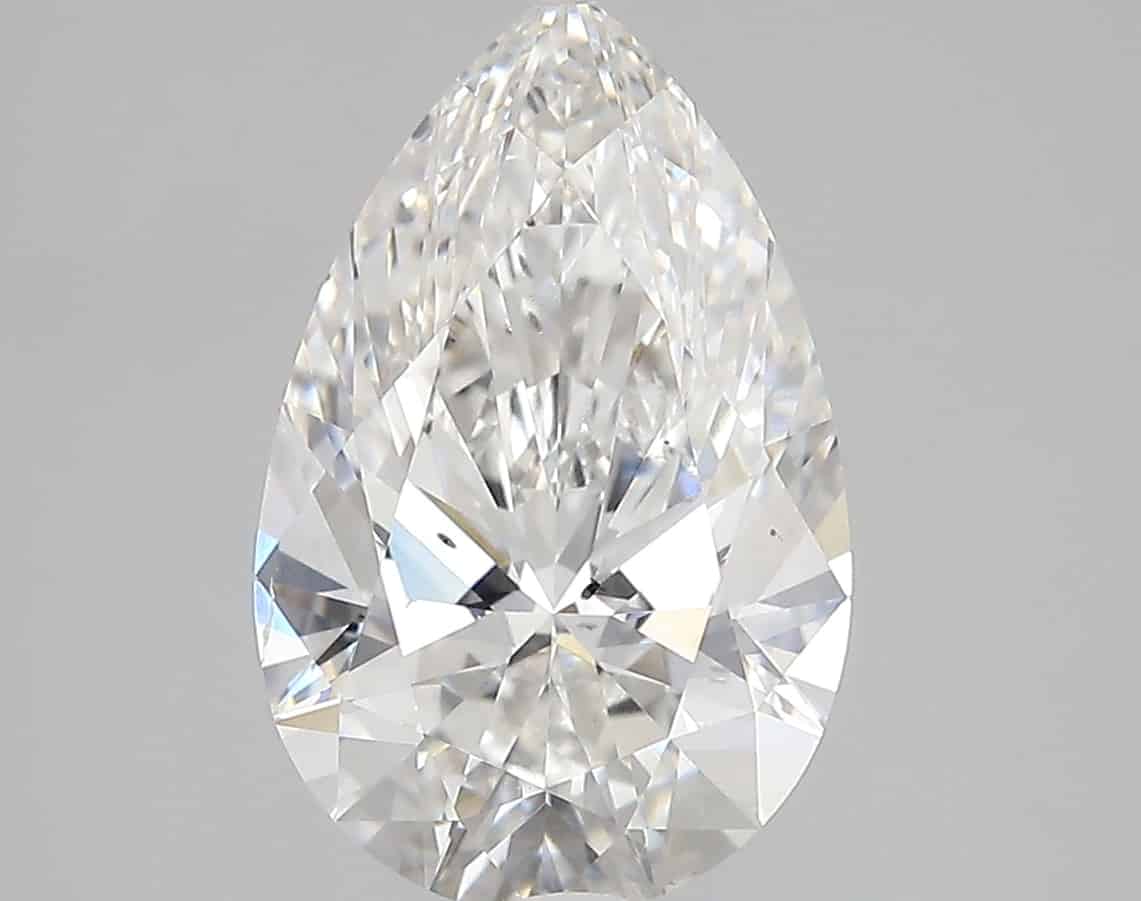 Lab Grown 3.56 Carat Diamond IGI Certified si1 clarity and F color