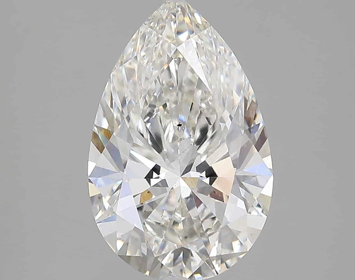 Lab Grown 3.77 Carat Diamond IGI Certified si1 clarity and H color