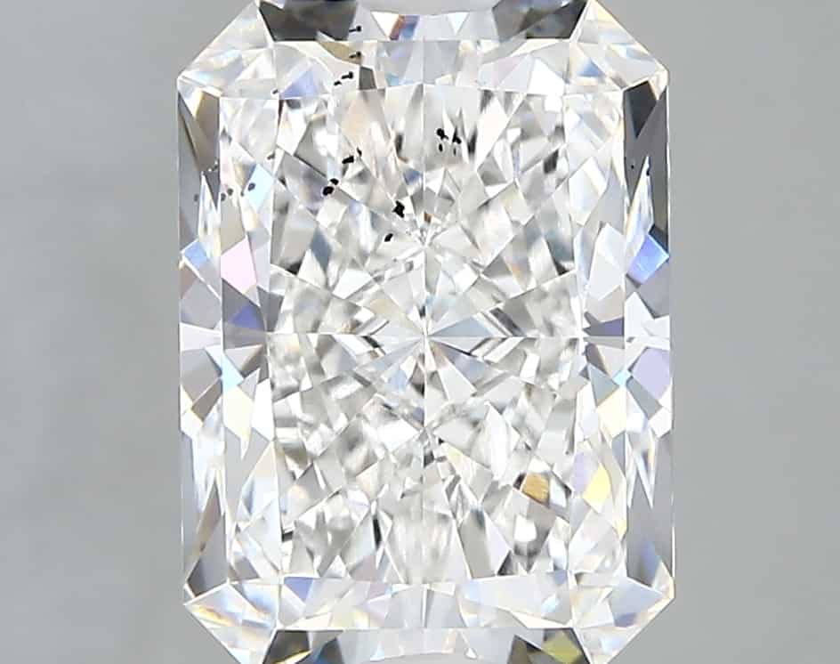 Lab Grown 4.07 Carat Diamond IGI Certified si1 clarity and F color