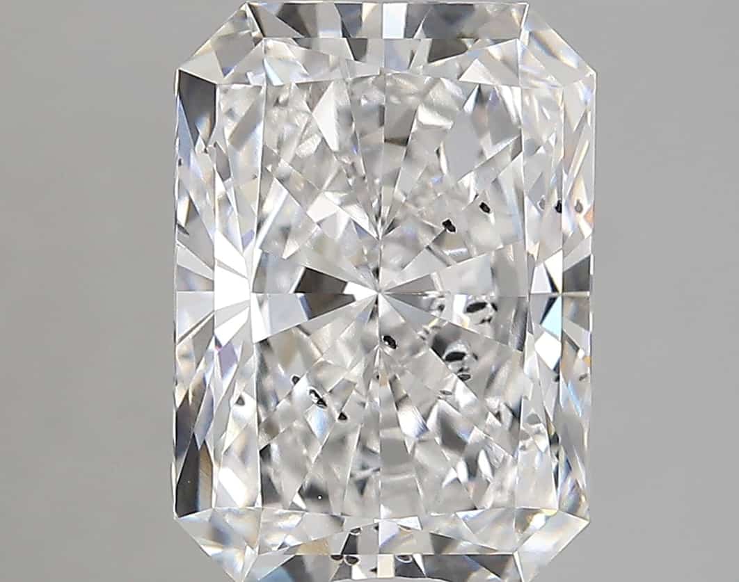 Lab Grown 4.19 Carat Diamond IGI Certified si2 clarity and F color