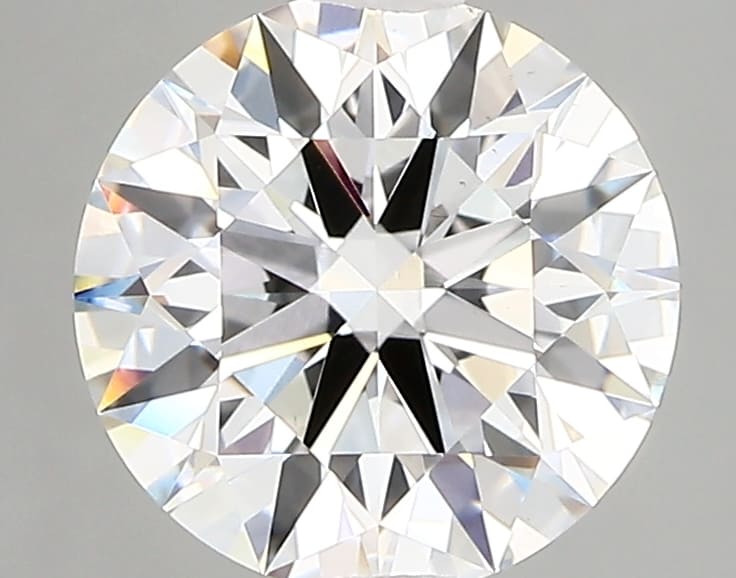Lab Grown 2.3 Carat Diamond IGI Certified vvs2 clarity and F color