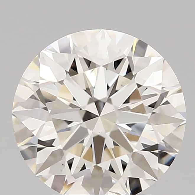 Lab Grown 2.45 Carat Diamond IGI Certified si1 clarity and H color