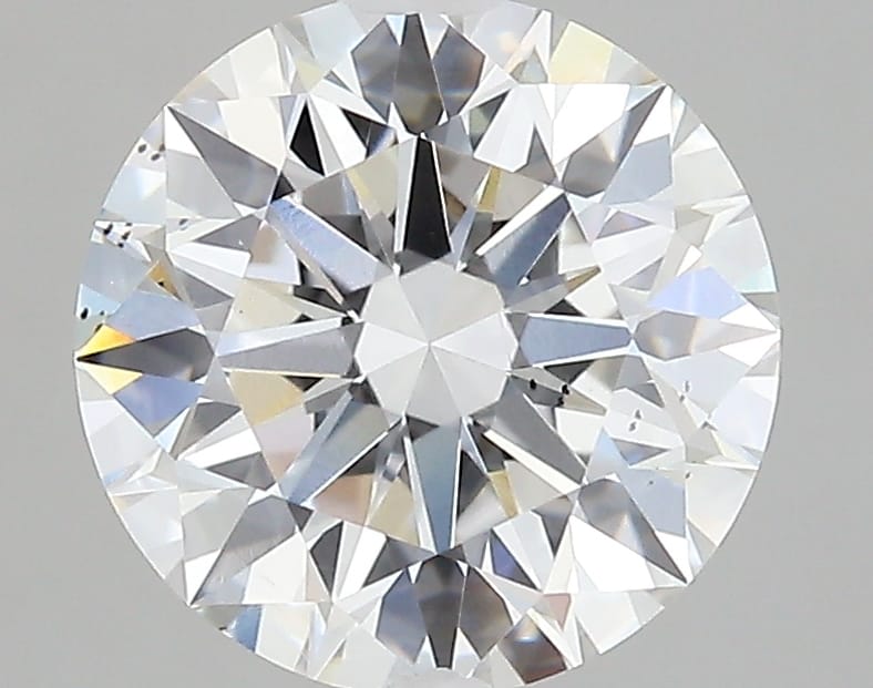 Lab Grown 2.47 Carat Diamond IGI Certified si1 clarity and F color