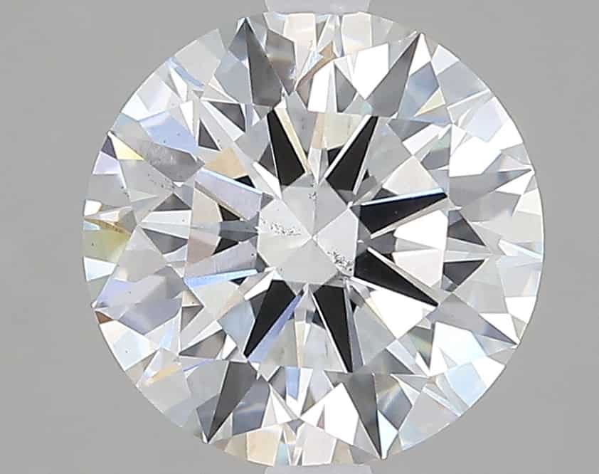 Lab Grown 2.64 Carat Diamond IGI Certified si1 clarity and F color