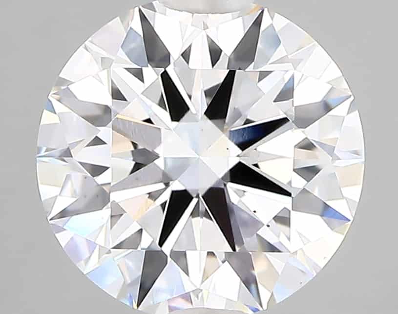 Lab Grown 2.67 Carat Diamond IGI Certified vs2 clarity and H color