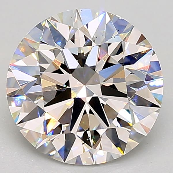 Lab Grown 2.67 Carat Diamond IGI Certified vs2 clarity and F color
