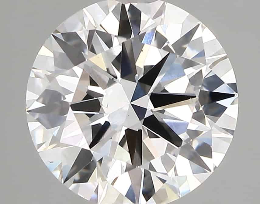 Lab Grown 1.86 Carat Diamond IGI Certified vs1 clarity and F color