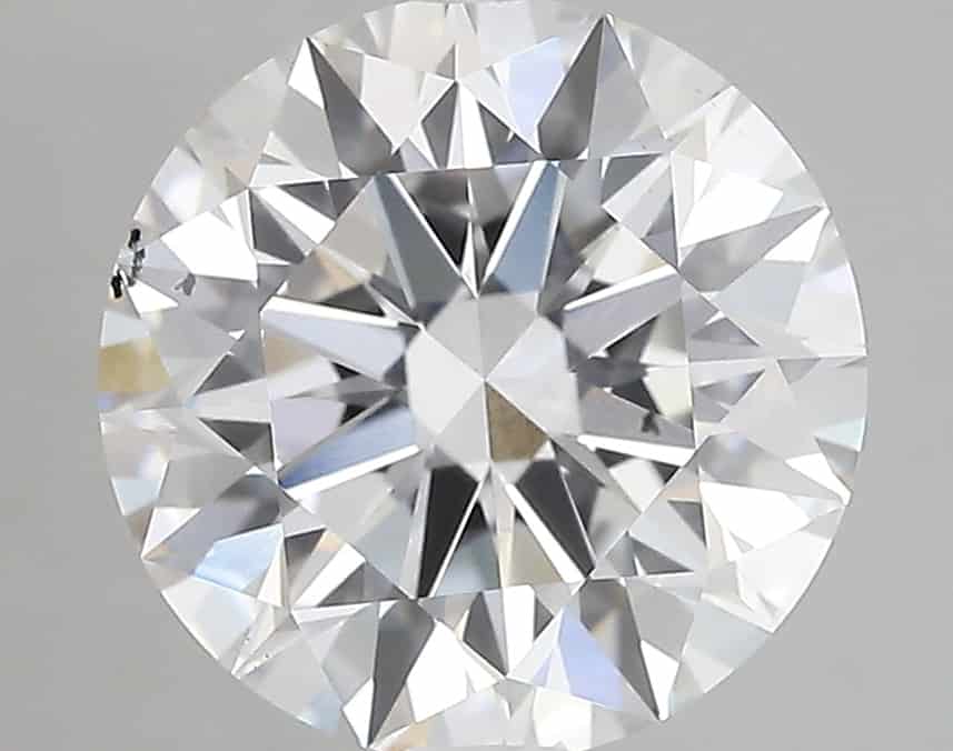 Lab Grown 3.65 Carat Diamond IGI Certified si1 clarity and E color