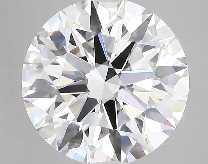 Lab Grown 3.77 Carat Diamond IGI Certified vs2 clarity and E color
