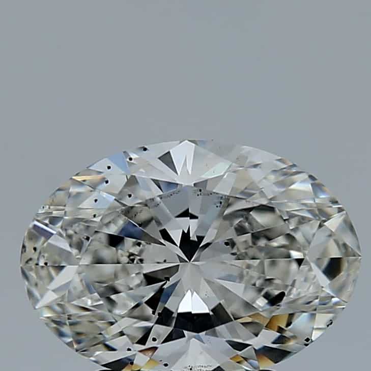Lab Grown 1.88 Carat Diamond IGI Certified si1 clarity and G color