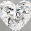 1.7 Carat Heart GIA Natural Diamond H-SI2, EXCELLENT symmetry, EXCELLENT polish.