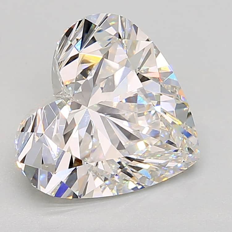1.5 Carat Heart GIA Natural Diamond D-SI1, Excellent symmetry, Excellent polish.