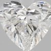2.01 Carat Heart GIA Natural Diamond F-SI2, Good symmetry, Very Good polish.