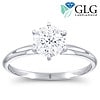 Certified 3/4 ct Lab-Grown Solitaire Diamond Ring
