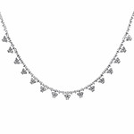 15ct Lab Diamond Tennis Necklace