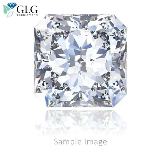 Certified Lab Grown 1ct Radiant SI3 E Loose Diamond