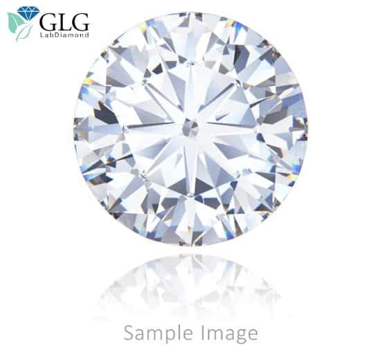 3.10ct F VVS2 ROUND Cut Loose Diamond Lab Graded 3435429891