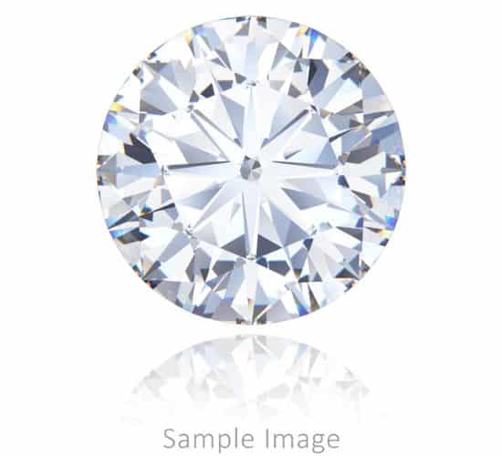 0.3 Carat Round Non-Graded Natural Diamond